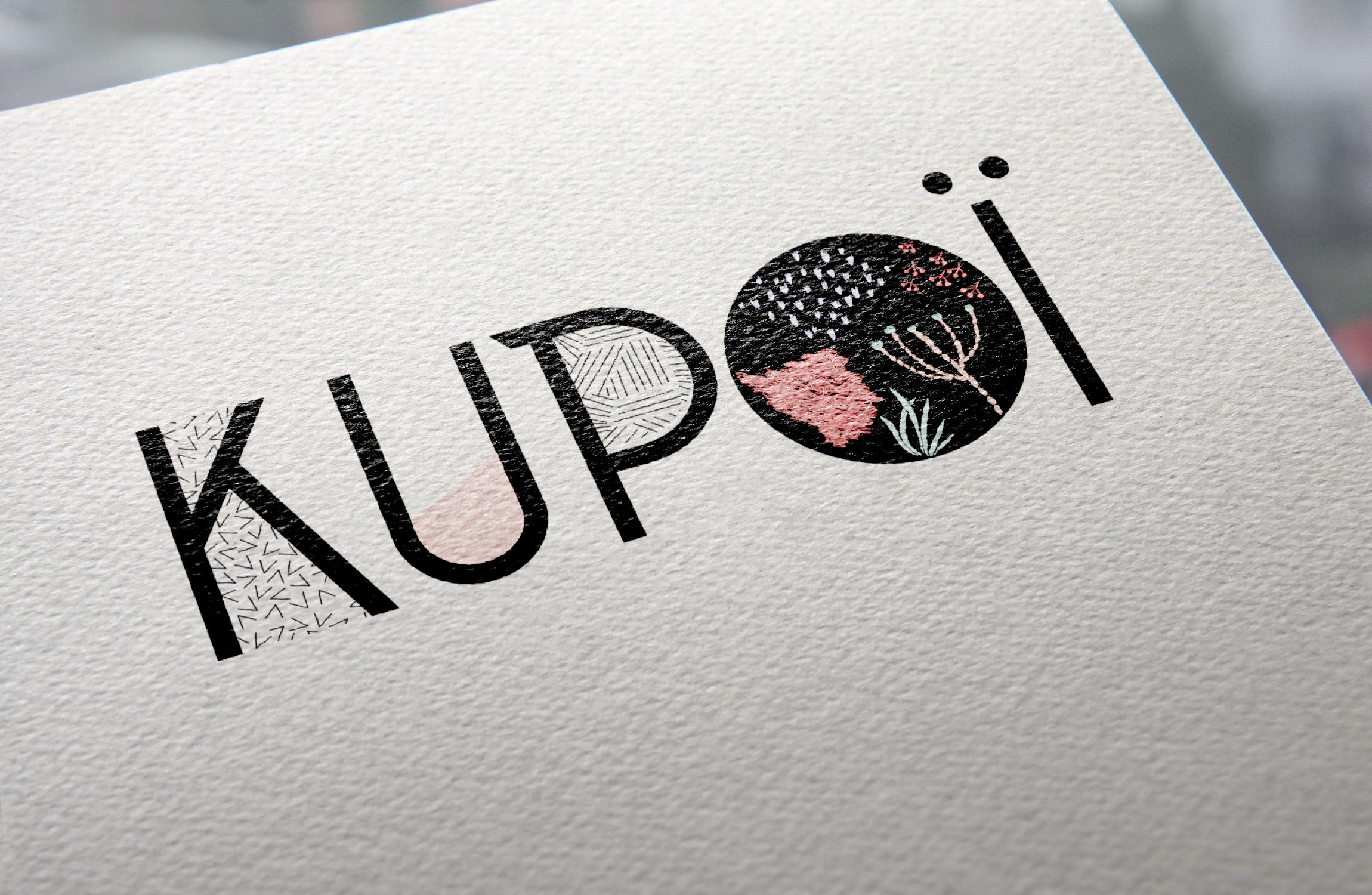 mock up logo kupoi